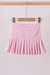 Pleated skort - Pink