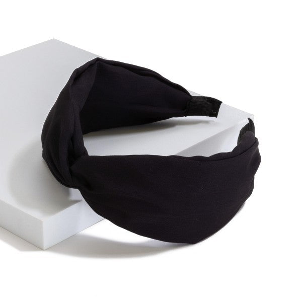 Wide Twist Headband (3 colors)