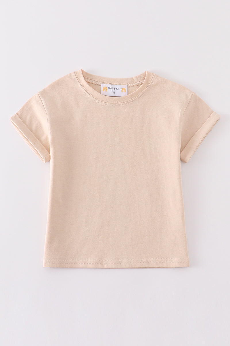 Premium Apricot Basic T-Shirt - Essential Southern Charm