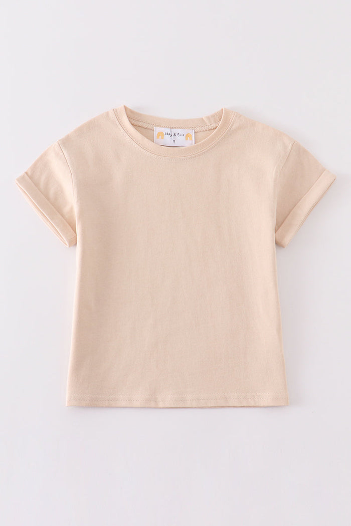 Premium Apricot Basic T-Shirt - Essential Southern Charm