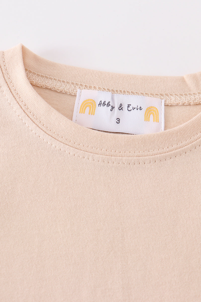 Premium Apricot Basic T-Shirt - Essential Southern Charm