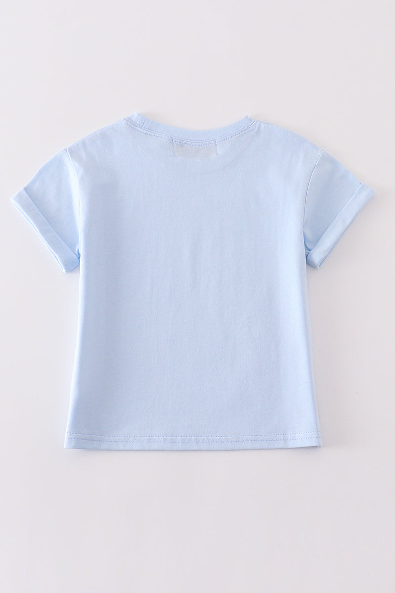 Premium Sky Basic T-Shirt - Essential Southern Charm