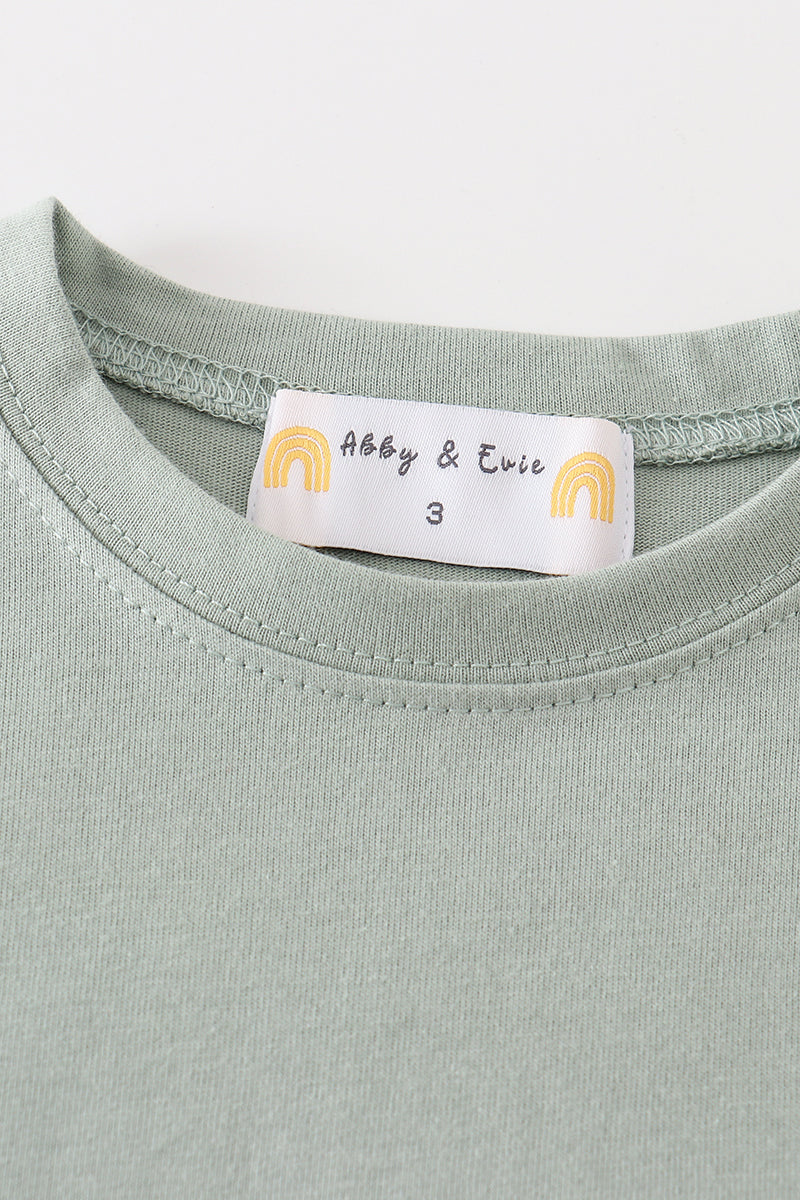 Premium Sage Basic T-Shirt - Essential Southern Charm