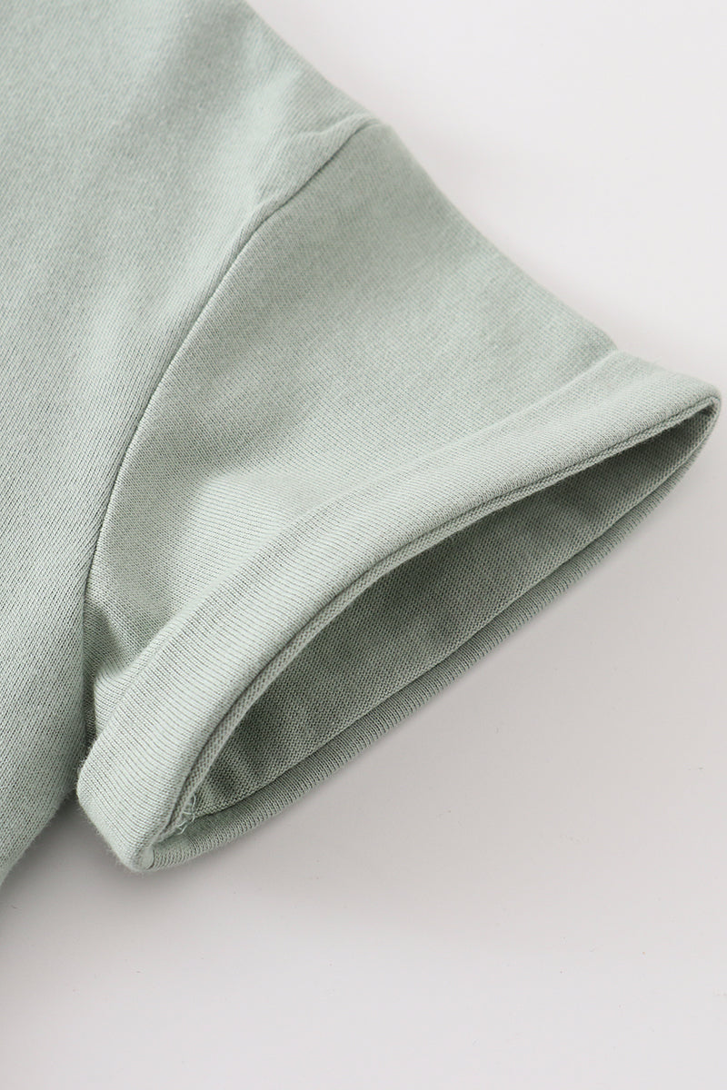 Premium Sage Basic T-Shirt - Essential Southern Charm