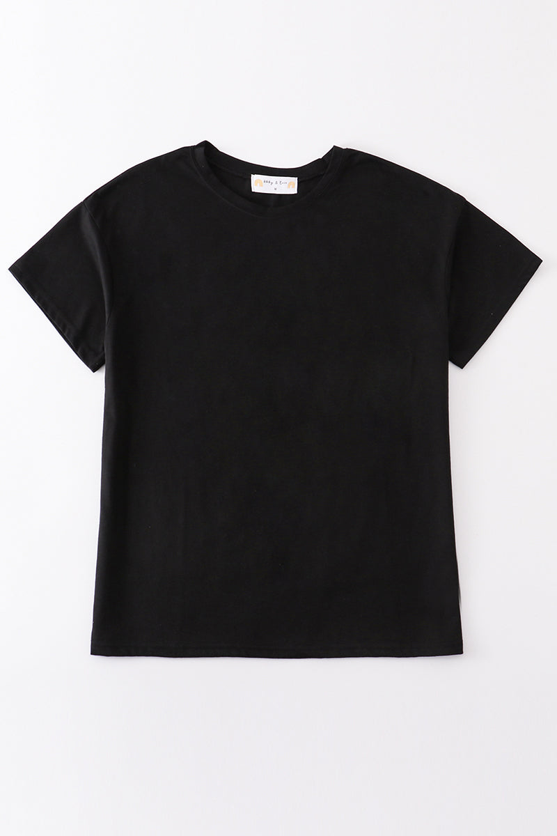 Premium Black Basic T-Shirt Kids And Adult - Essential Southern Charm