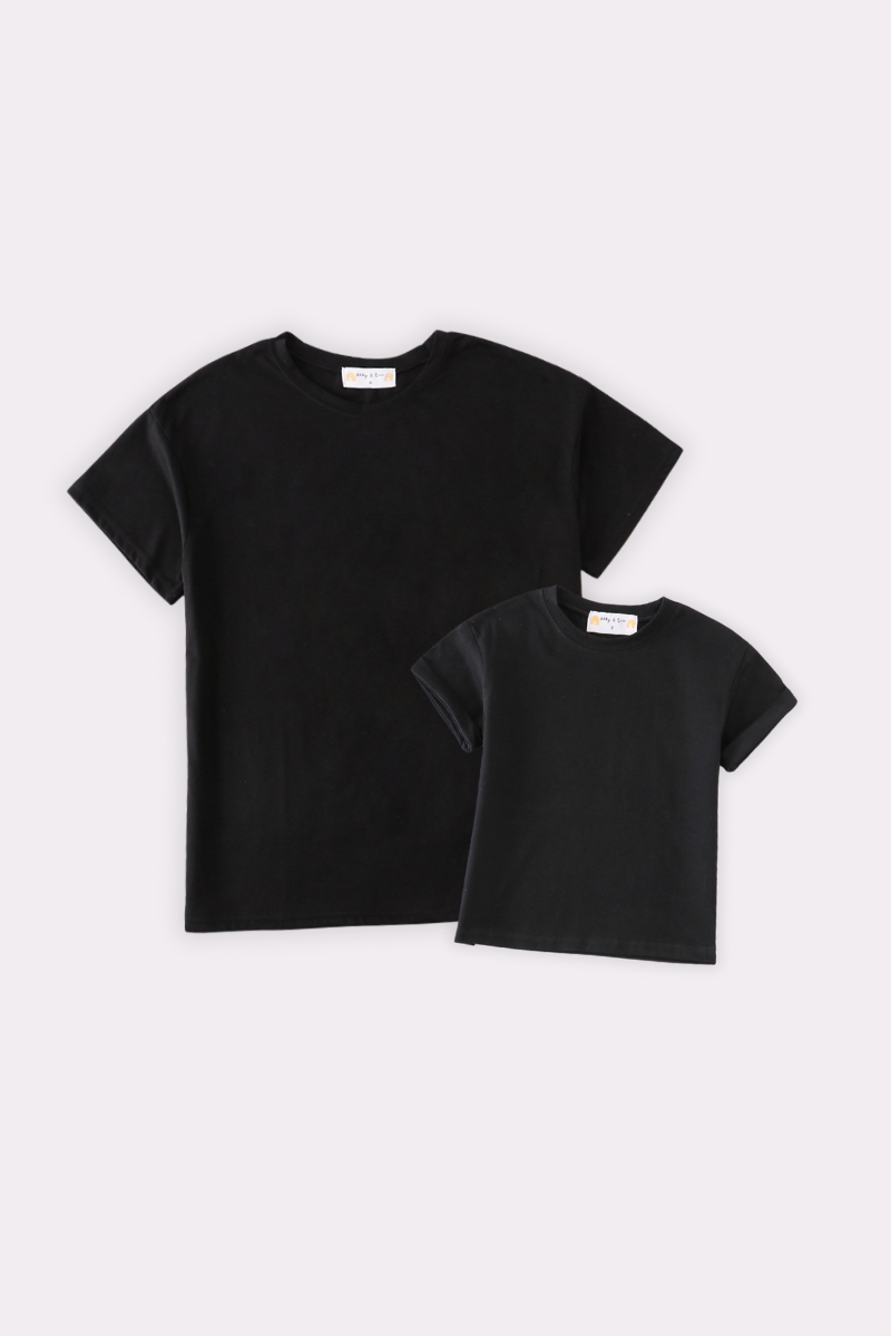 Premium Black Basic T-Shirt Kids And Adult - Essential Southern Charm