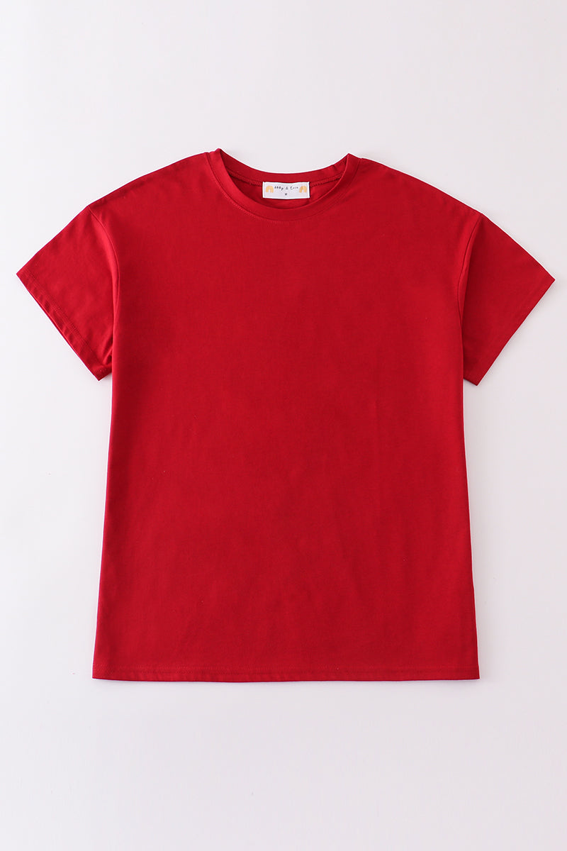 Premium Maroon Basic T-Shirt Kids And Adult - Essential Southern Charm
