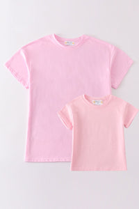 Premium Blush Basic T-Shirt Kids And Adult - Essential Southern Charm