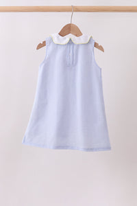 Lemon applique dress