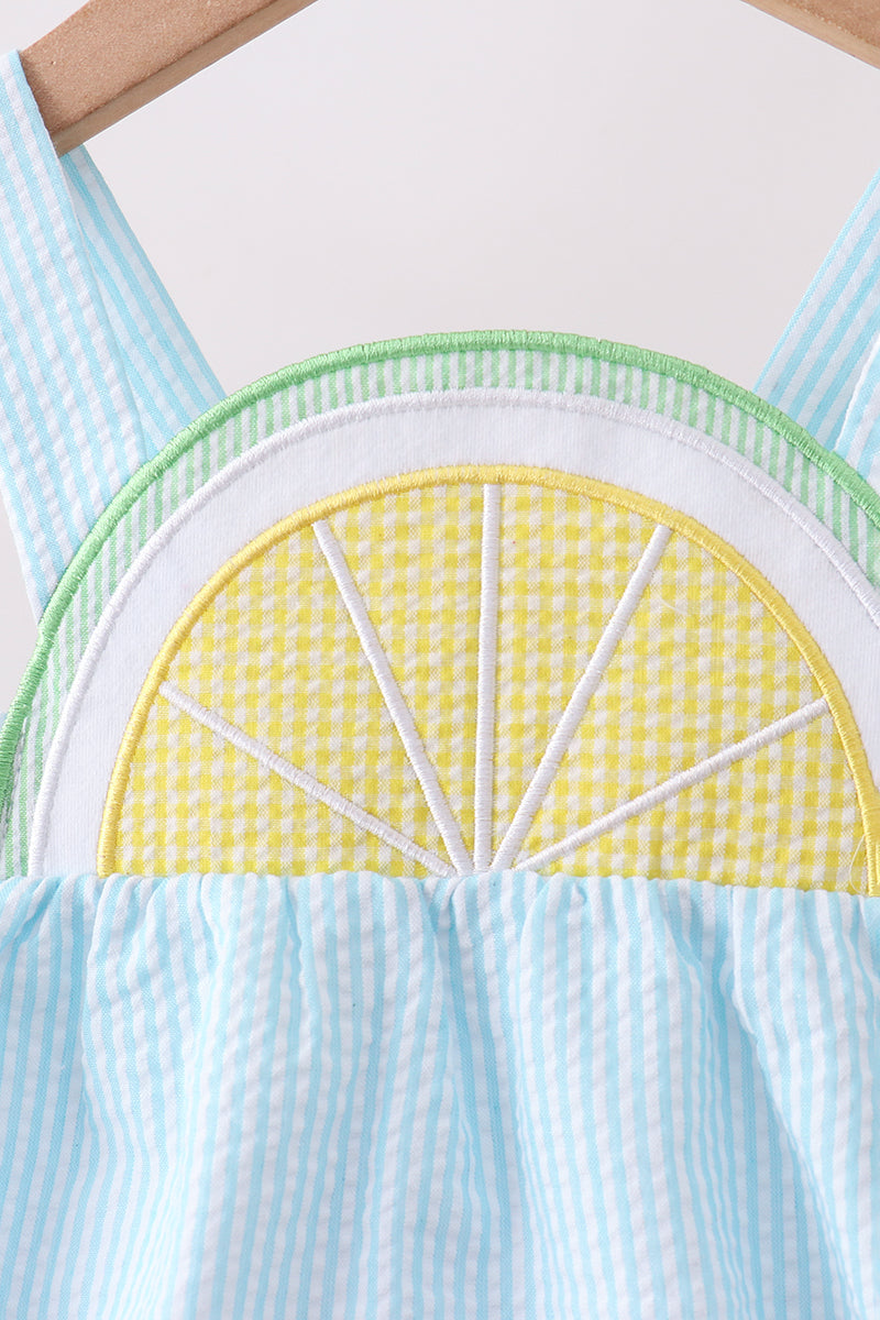 Lemon ruffle bubble