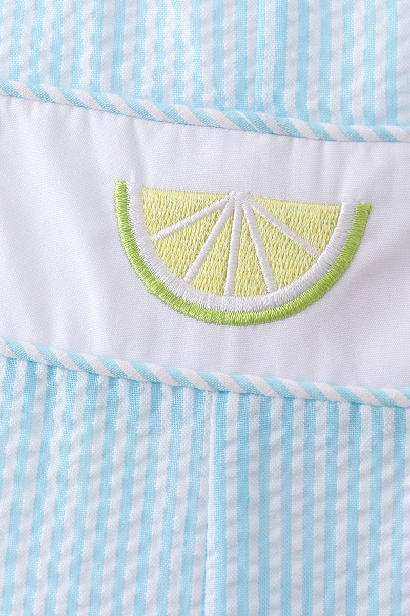 Lemon embroidery jonjon