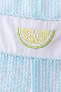 Lemon embroidery jonjon