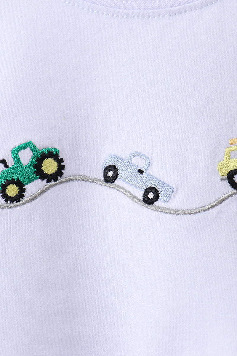 Vehicle Embroidered Set