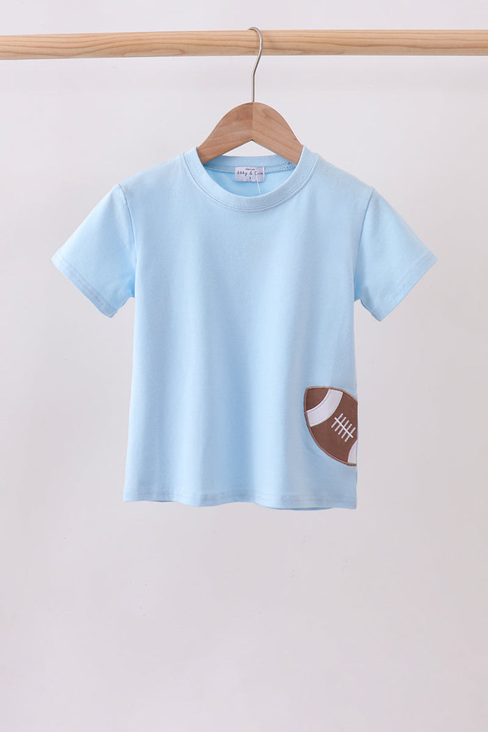 Football applique top
