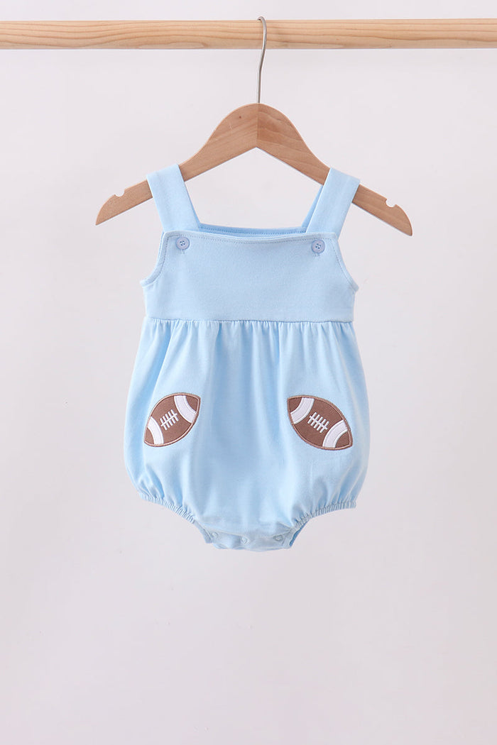 Football applique everyone has fun bubble