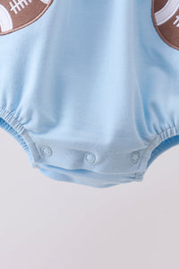 Football applique everyone has fun bubble