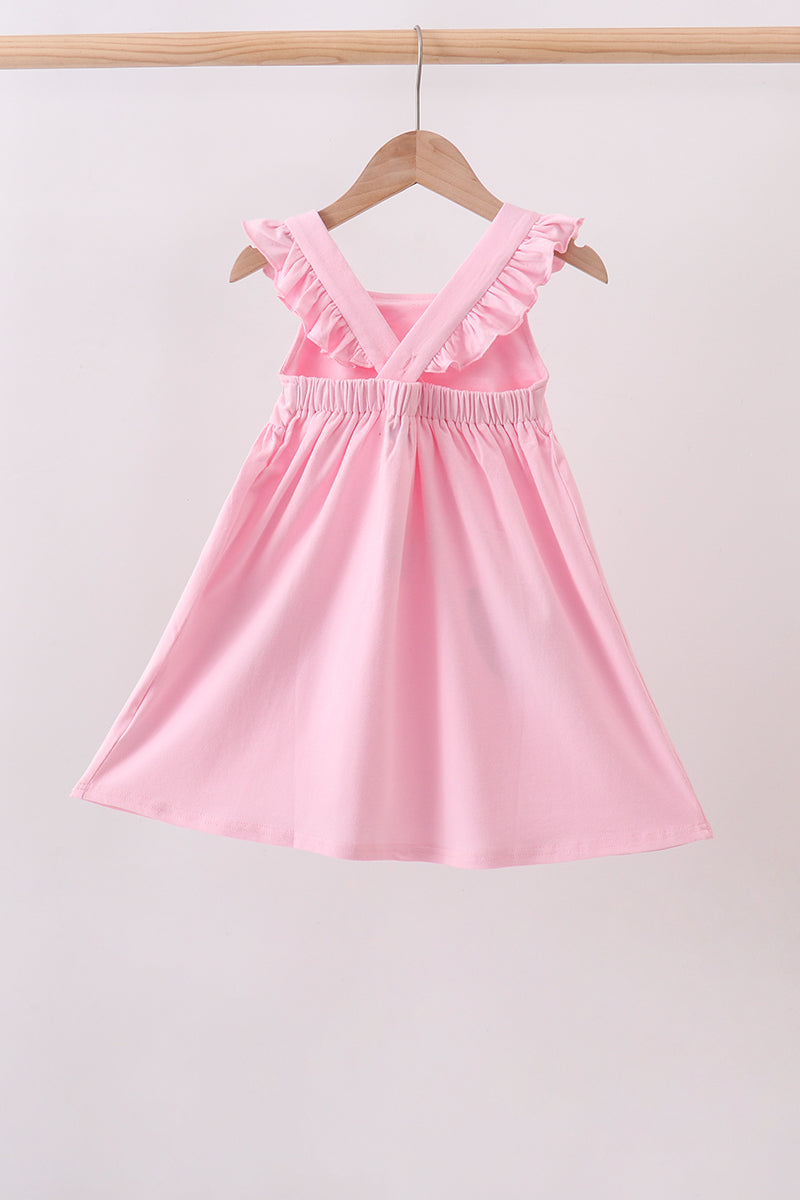 Football applique everyone has fun dress