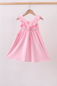 Football applique everyone has fun dress