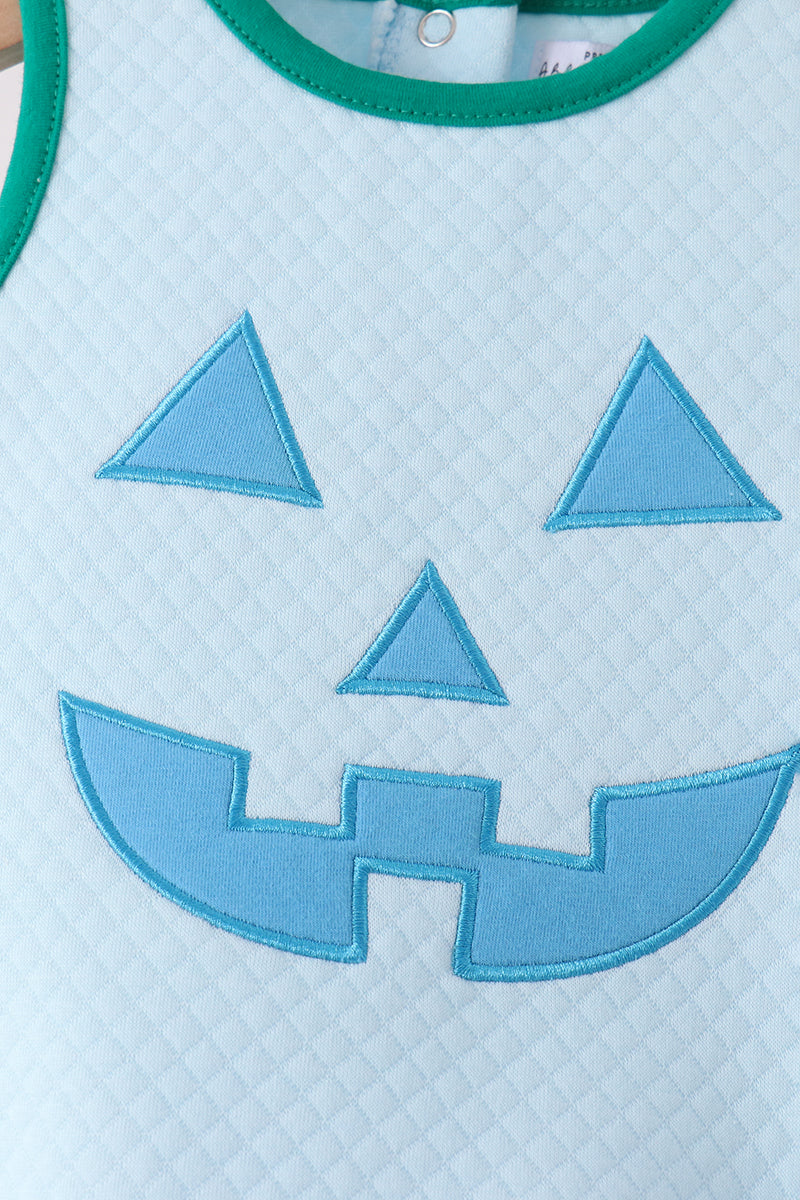 Jack-O-Lantern applique bubble