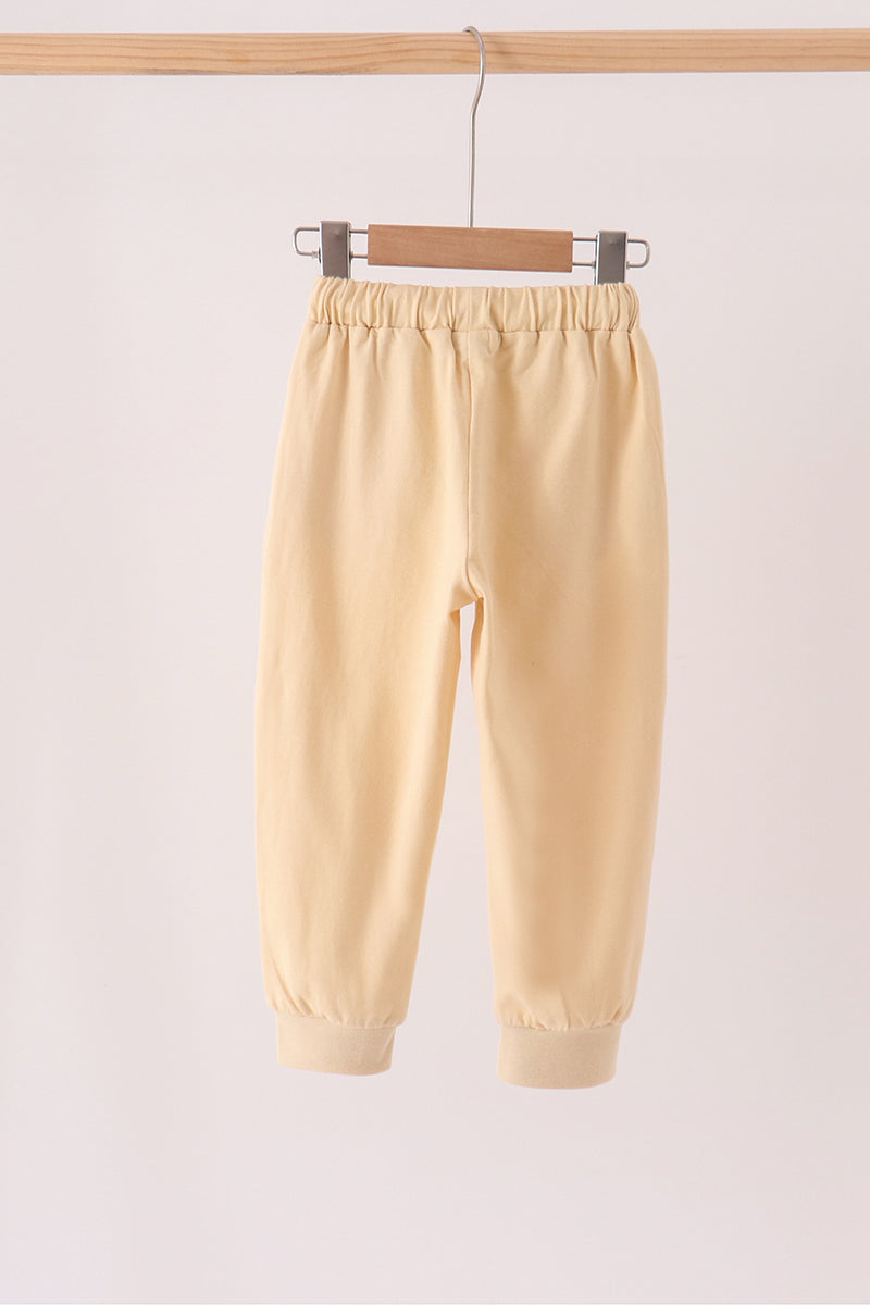 Drawstring Jogger - Apricot