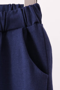 Drawstring Jogger - Navy