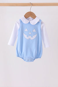 Jack-O-Lantern applique bubble set