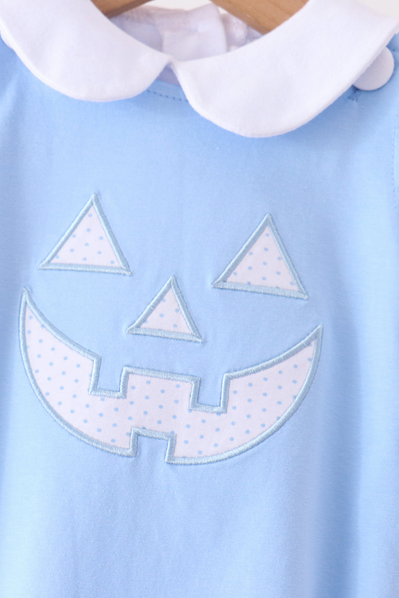 Jack-O-Lantern applique bubble set