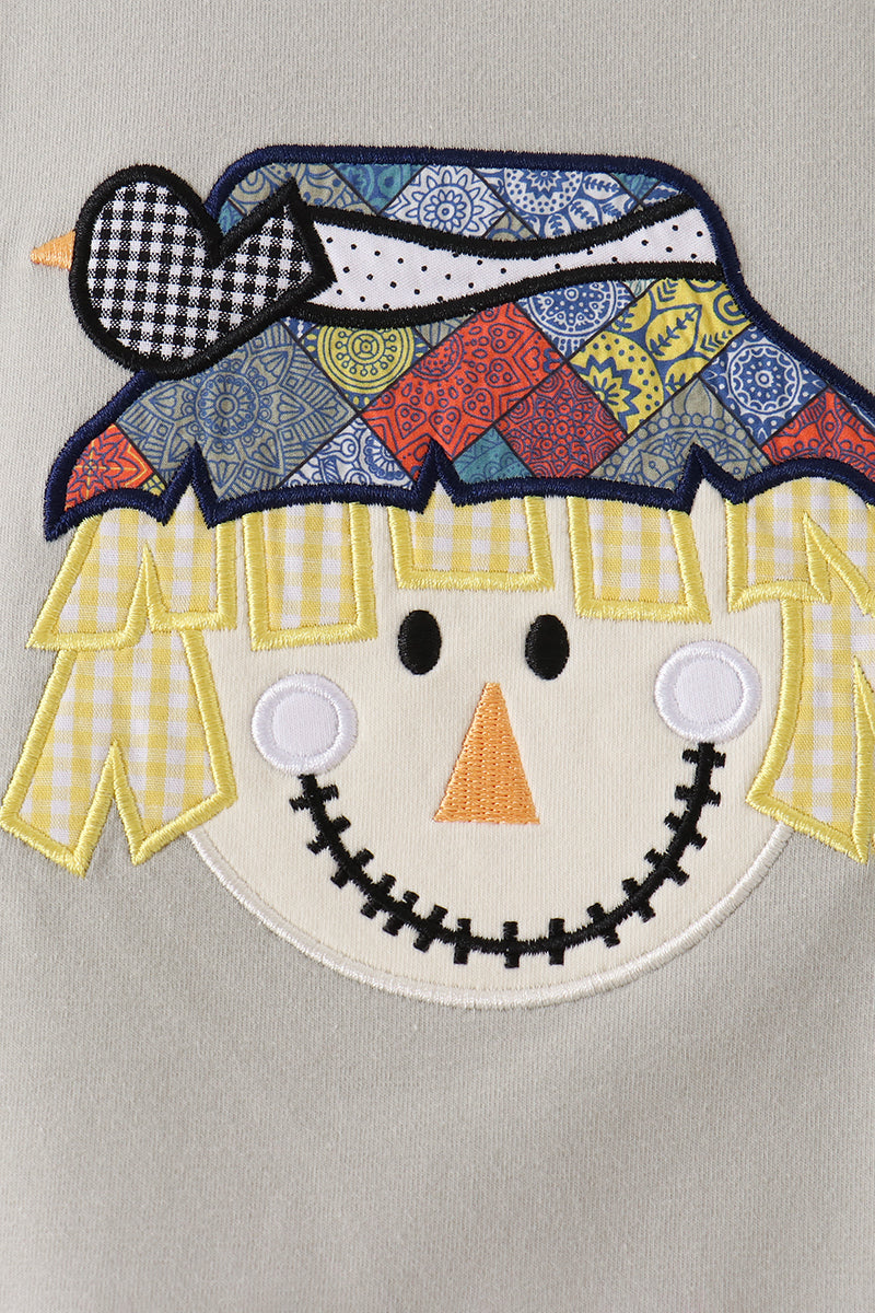 Scarecrow Embroidery Top