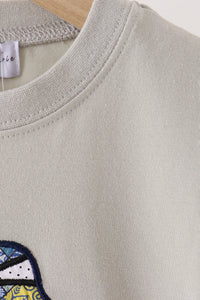 Scarecrow Embroidery Top