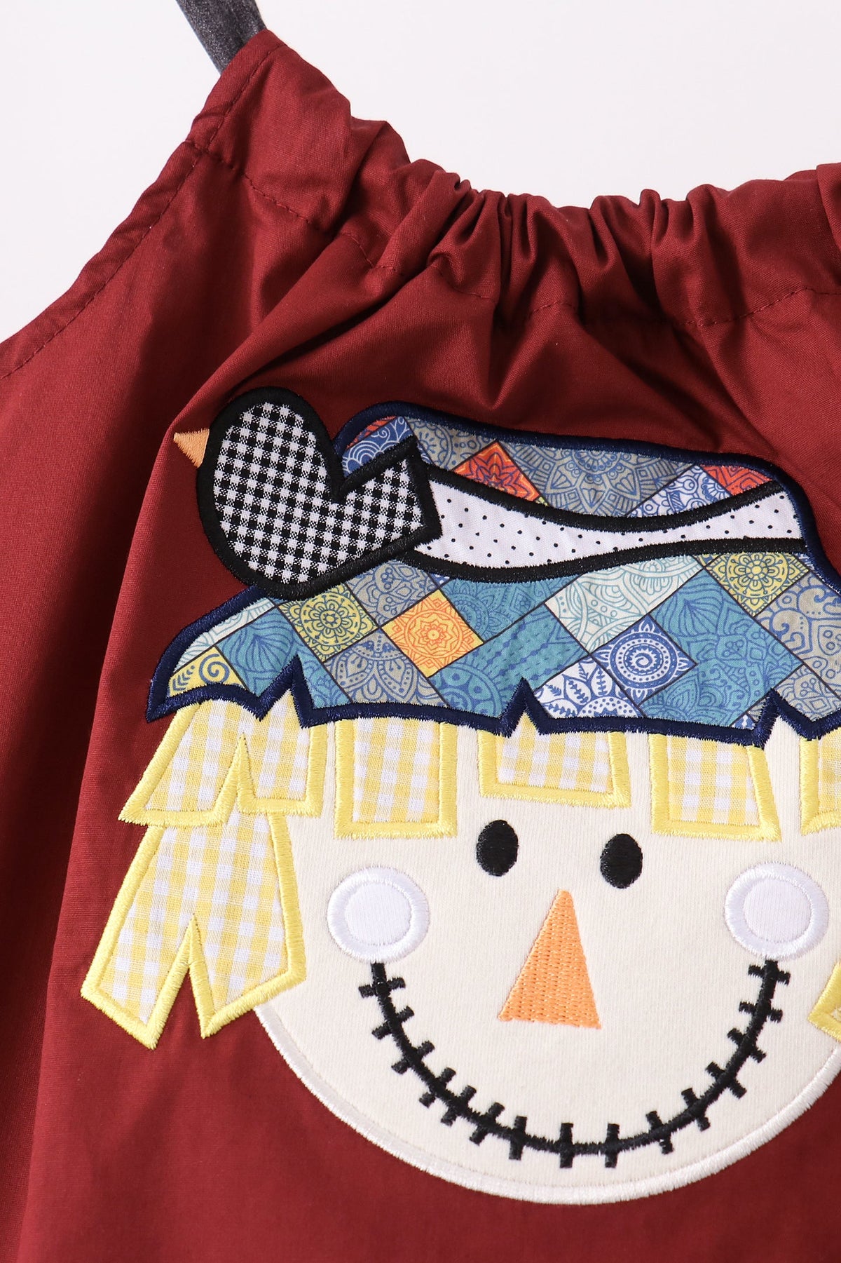 Scarecrow Embroidery Bloomer Set