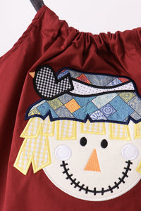 Scarecrow Embroidery Bloomer Set