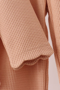 Scalloped pants set - Oatmeal