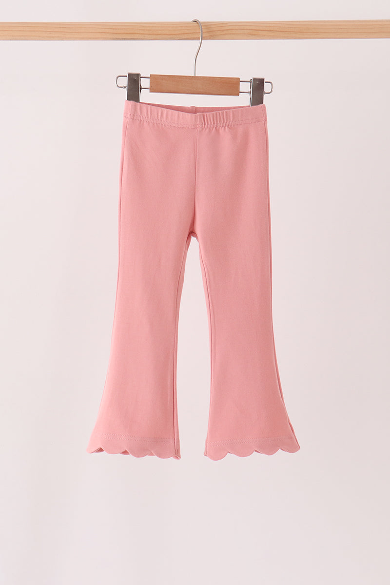 Scalloped bell pants - Pink