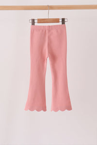 Scalloped bell pants - Pink