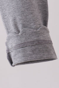 Scalloped leggings - Grey