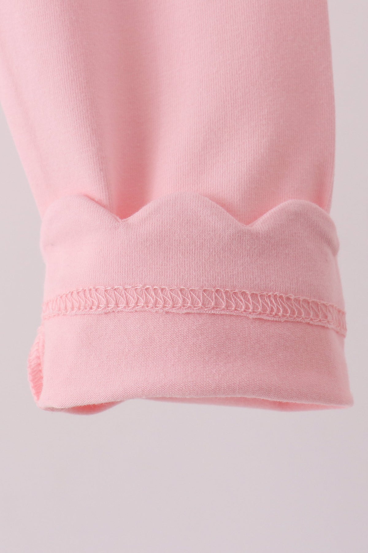 Scalloped leggings - Pink