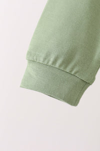 Green bamboo pajama set – view 5