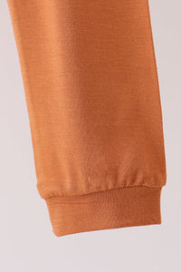 Caramel bamboo pajama set – view 4