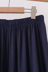Navy bamboo mom pajama set – view 3