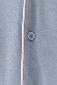 Blue bamboo mom pajama set – view 3