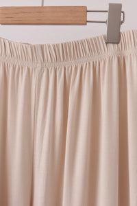 Beige bamboo mom pajama set – view 3