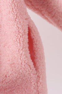 Fleece zipper jacket - Pink