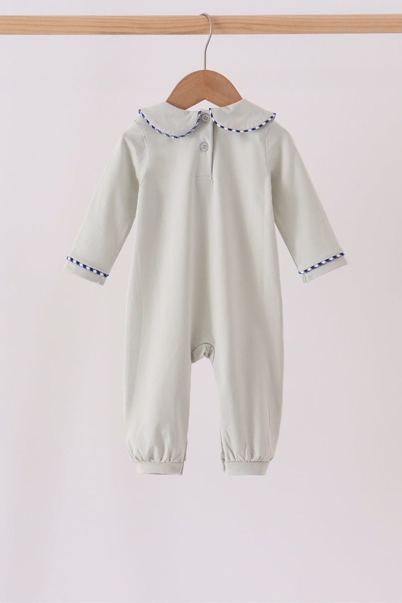 Turkey embroidery romper