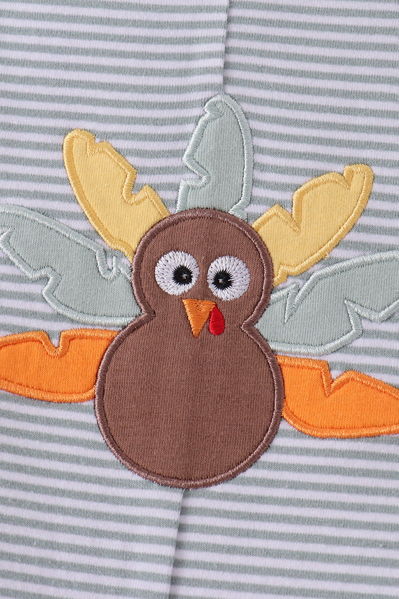 Turkey embroidery stripe jon jon