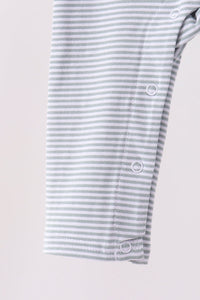 Turkey embroidery stripe romper