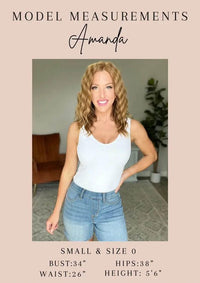Ava High Rise Control Top Cuffed Shorts in Black - Essential Southern Charm