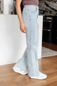 Brooke High Rise Control Top Vintage Wash Straight Jeans - Essential Southern Charm
