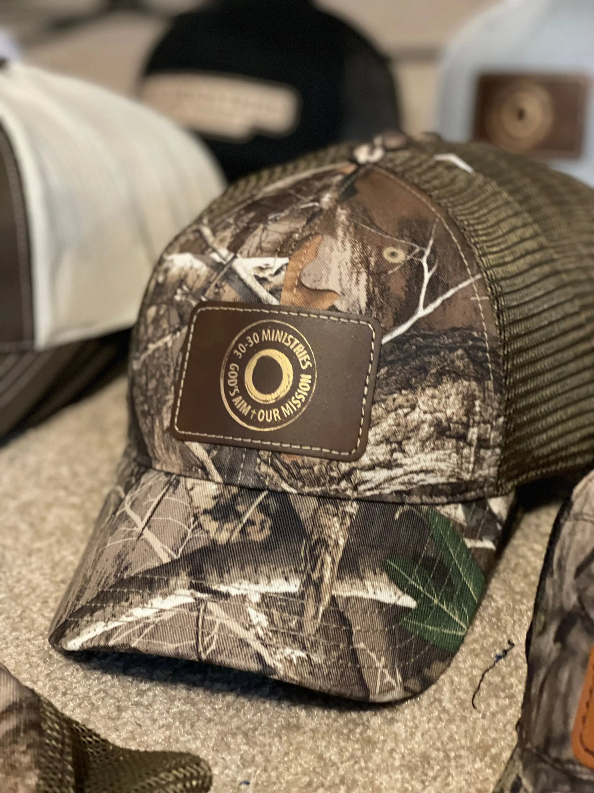 Custom Logo Leather Patch Hat - Essential Southern Charm