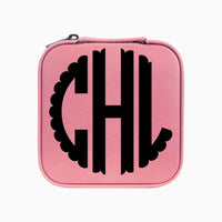 Personalized Travel Jewelry Box - Small (4 colors) - Essential Southern Charm