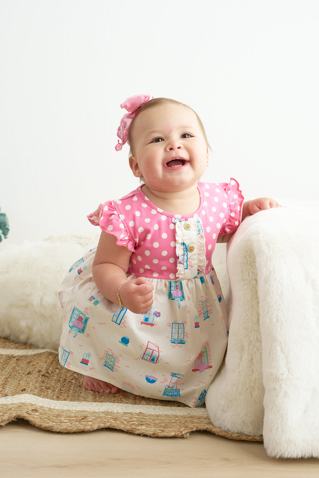 Platinum Balcony Print Girl Set - Essential Southern Charm